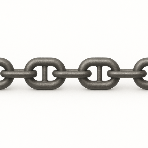 Цепь круглозвенная с распорками А2-2,5-16х64 в наличии в Архангельске