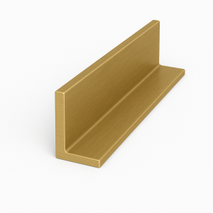 Латунный профиль Г-образный 40 мм ЛС59-1 в наличии в Архангельске