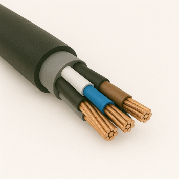 Кабель контрольный алюминиевый АКВБбШв 7х6 изолированный круглый в наличии в Архангельске
