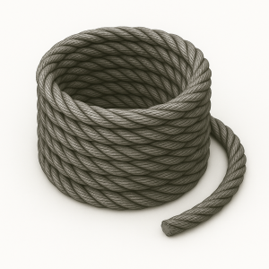 Канат тройной свивки ЛК-Р 17 мм ГОСТ 3089-80 в наличии в Архангельске
