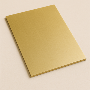 Латунный лист мягкий 0,8х600х1500 мм Л63 ГОСТ 2208-2007 в наличии в Архангельске