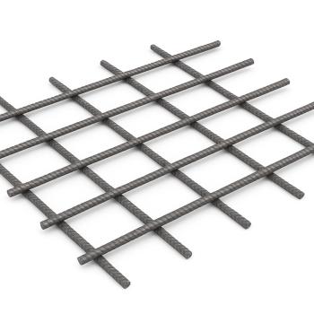 Арматурная сварная сетка 70х70х4 мм А500С в наличии в Архангельске