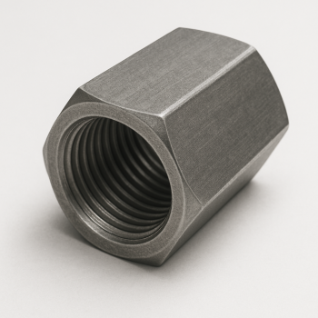 Гайка соединительная кадмированная 09Г2С М24 мм DIN 6334 в наличии в Архангельске