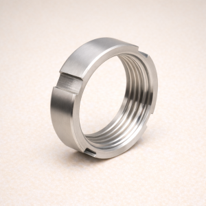 Гайка шлицевая AISI 304 2 1/2" в наличии в Архангельске