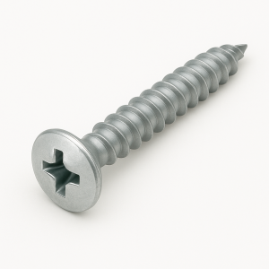 Саморез оконный 4,1х20 для окон белый цинк в наличии в Архангельске