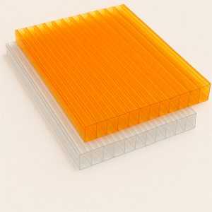 Сотовый поликарбонат 8х2100х12000 мм серый 20% в наличии в Архангельске