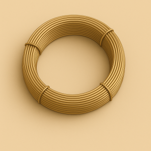 Латунная проволока тянутая 1,2 мм Л63 ГОСТ 1066-2015 в наличии в Архангельске