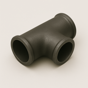 Чугунный тройник двухраструбный с фланцевым отводом 1000х200 мм ГОСТ ISO 2531-2012 в наличии в Архангельске