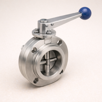 Клапан Бабочка S-S AISI 304L DN 50 (53х1,5) в наличии в Архангельске