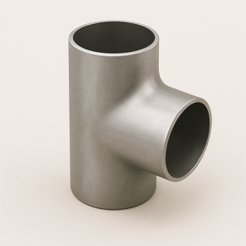 Тройник нержавеющий равнопроходной 76х6 мм 12Х18Н10Т в наличии в Архангельске
