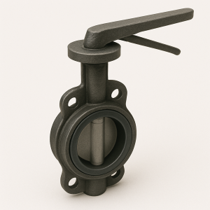 Затвор чугунный дисковый ДУ 300 РУ 10 ГОСТ 12521-89 в наличии в Архангельске