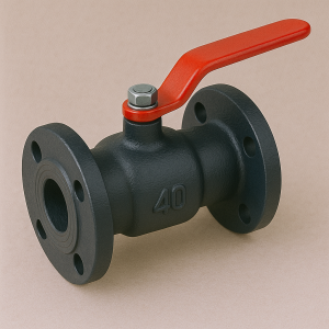 Чугунный кран конусный проходной фланцевый ДУ 80 РУ 10 ГОСТ 9702-87 в наличии в Архангельске