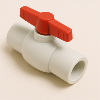 Кран полипропиленовый шаровый 32 мм