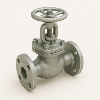 Стальной клапан запорный сильфонный под приварку ДУ 150 РУ 40 ГОСТ 9697-87 в наличии в Архангельске